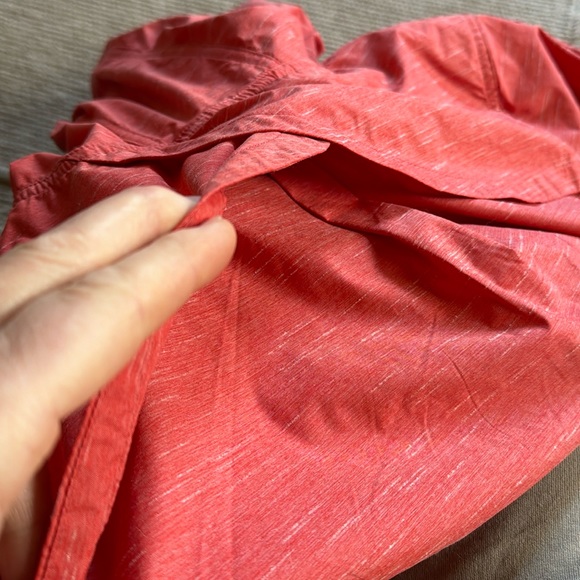 Toad&Co Totem Anorak pullover wind hoodie Jacket rhubarb dark salmon size XS S - Picture 12 of 13